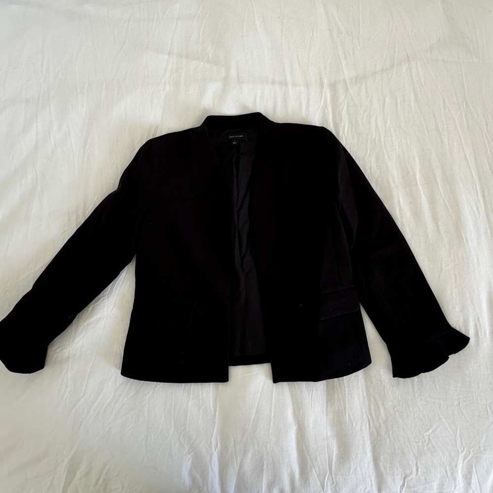 Ann Taylor blazer, size 2, black